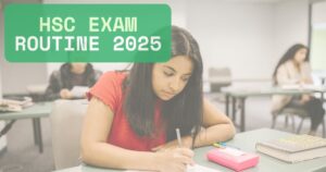 Read more about the article HSC Exam Routine 2025 Published: Download PDF for All Boards